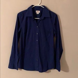 $4/24 J.Crew Navy Blue Button Down